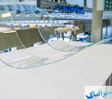 شیشه منحنی شمال تهران