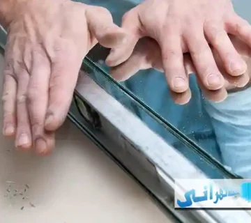 شیشه بری در قیطریه
